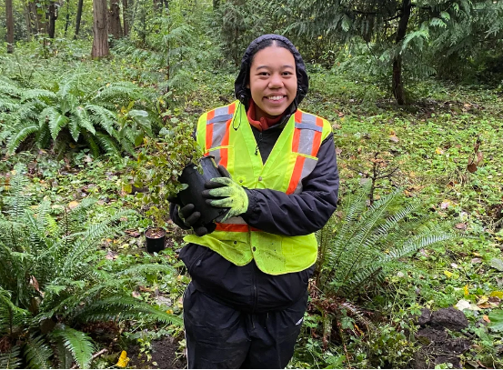 Indigenous Species Planting - Everett Crowley Park, Vancouver photo