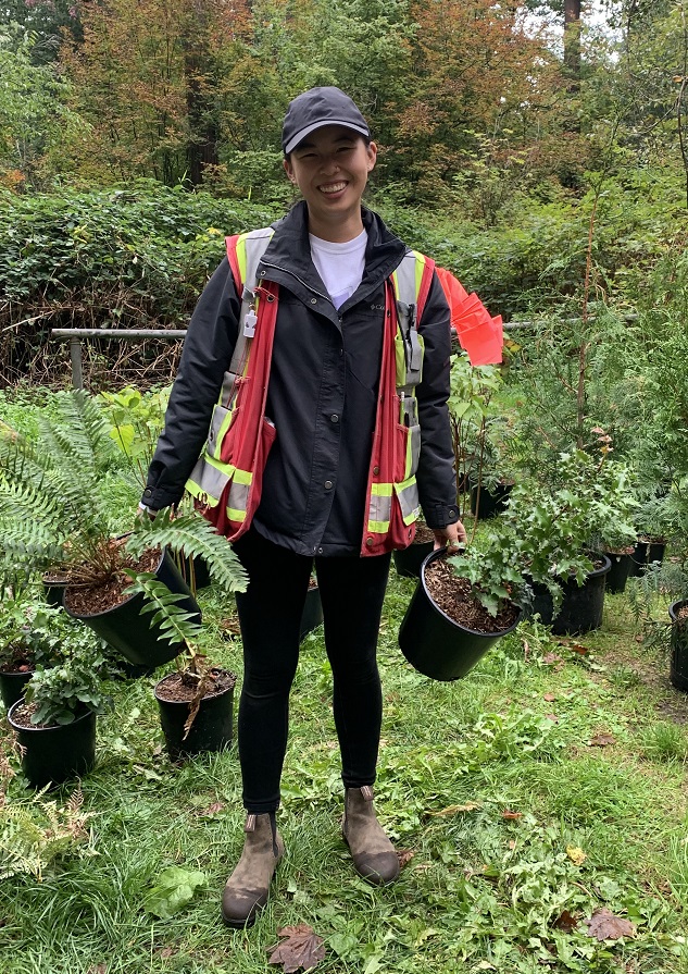 Robert Burnaby Park Planting photo