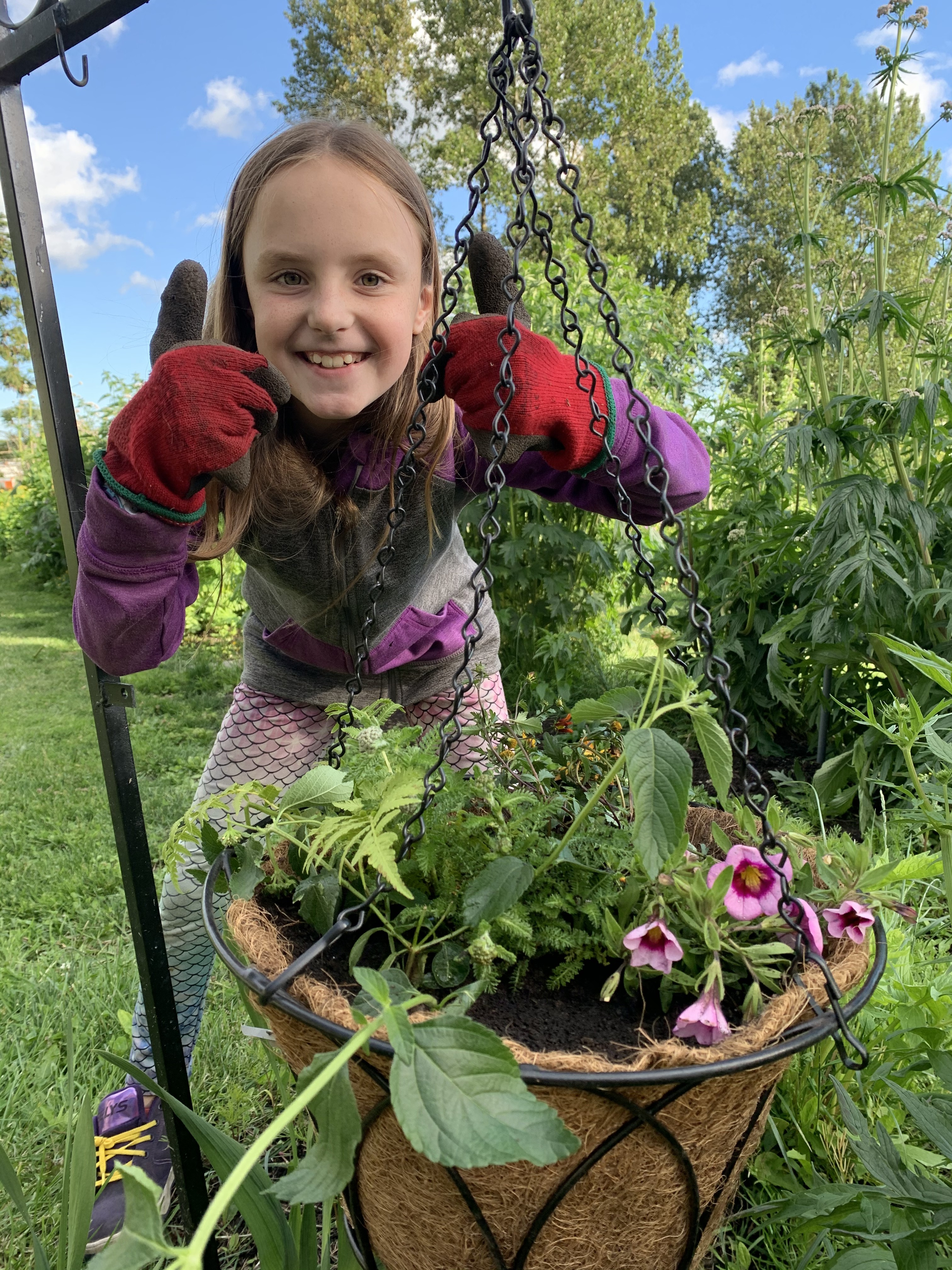 Burnaby Blooms Festival - Invasive-Free Hanging Basket Workshop photo